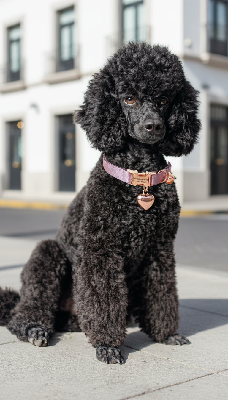The Petite Collar – Silver Purple