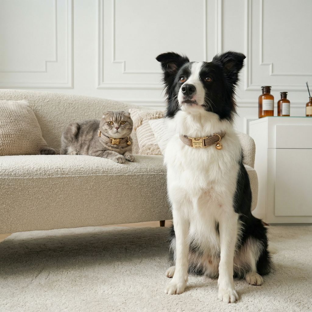 Small Dog & Cat Collar – Auburn