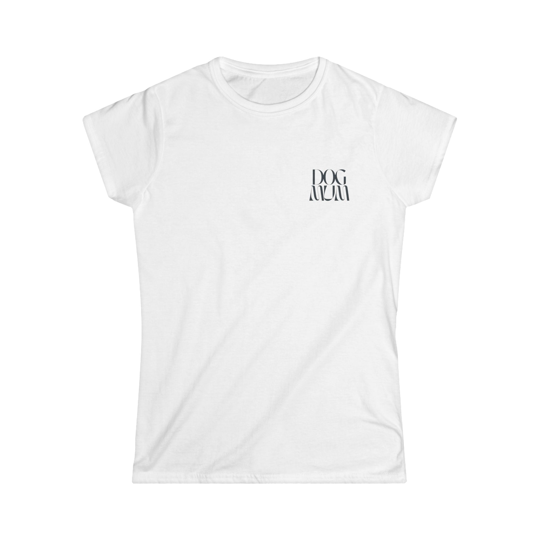 Women's Softstyle Tee DOG MOM