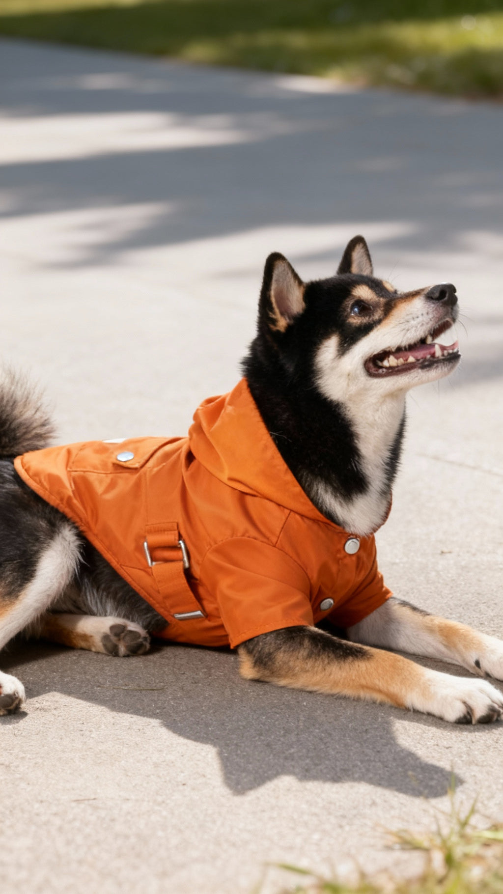 The Bowery Raincoat – Orange