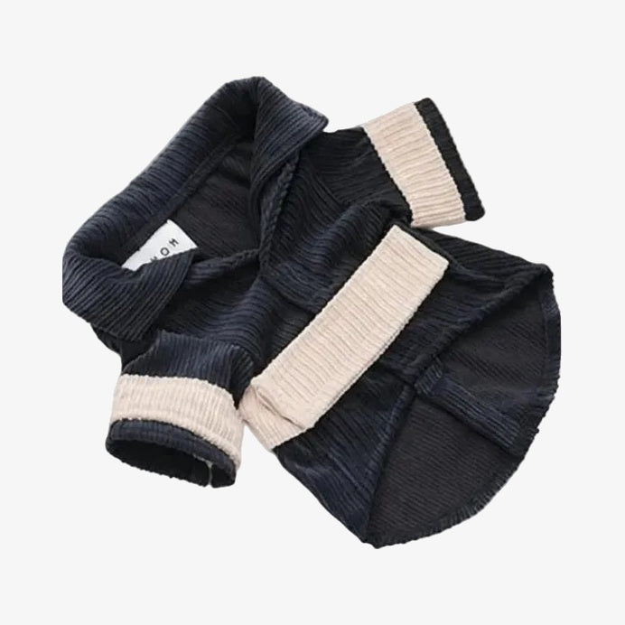 The Rope Shirt – Blue & Beige
