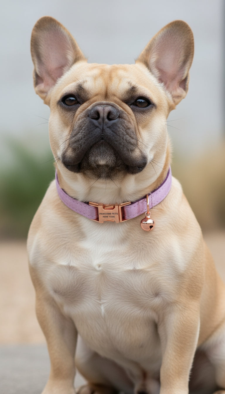 The Petite Collar – Silver Purple