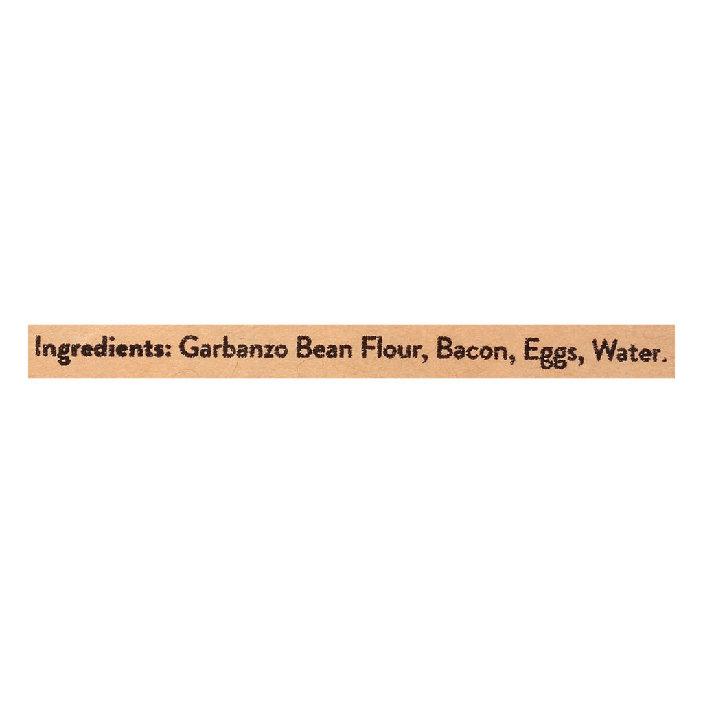 List of ingredients on a white background