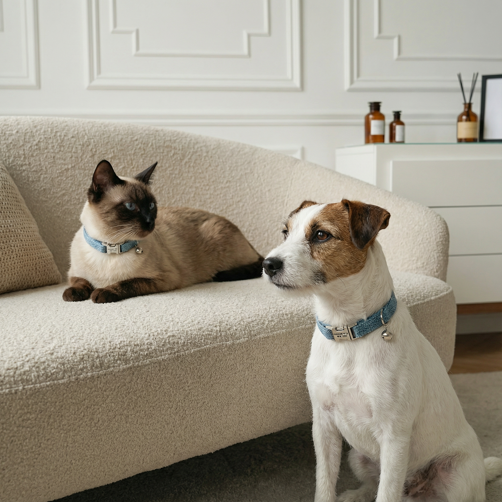 Small Dog & Cat Collar – Sapphire