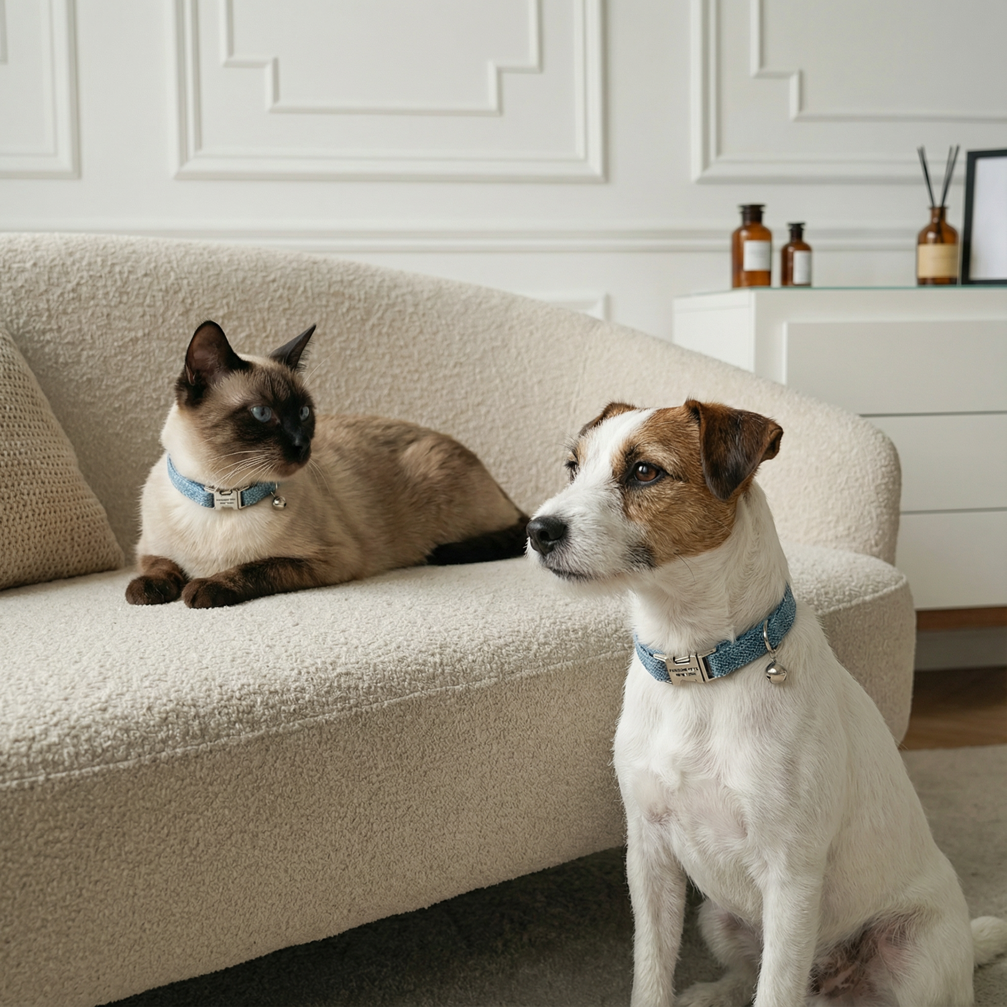 Small Dog & Cat Collar – Sapphire