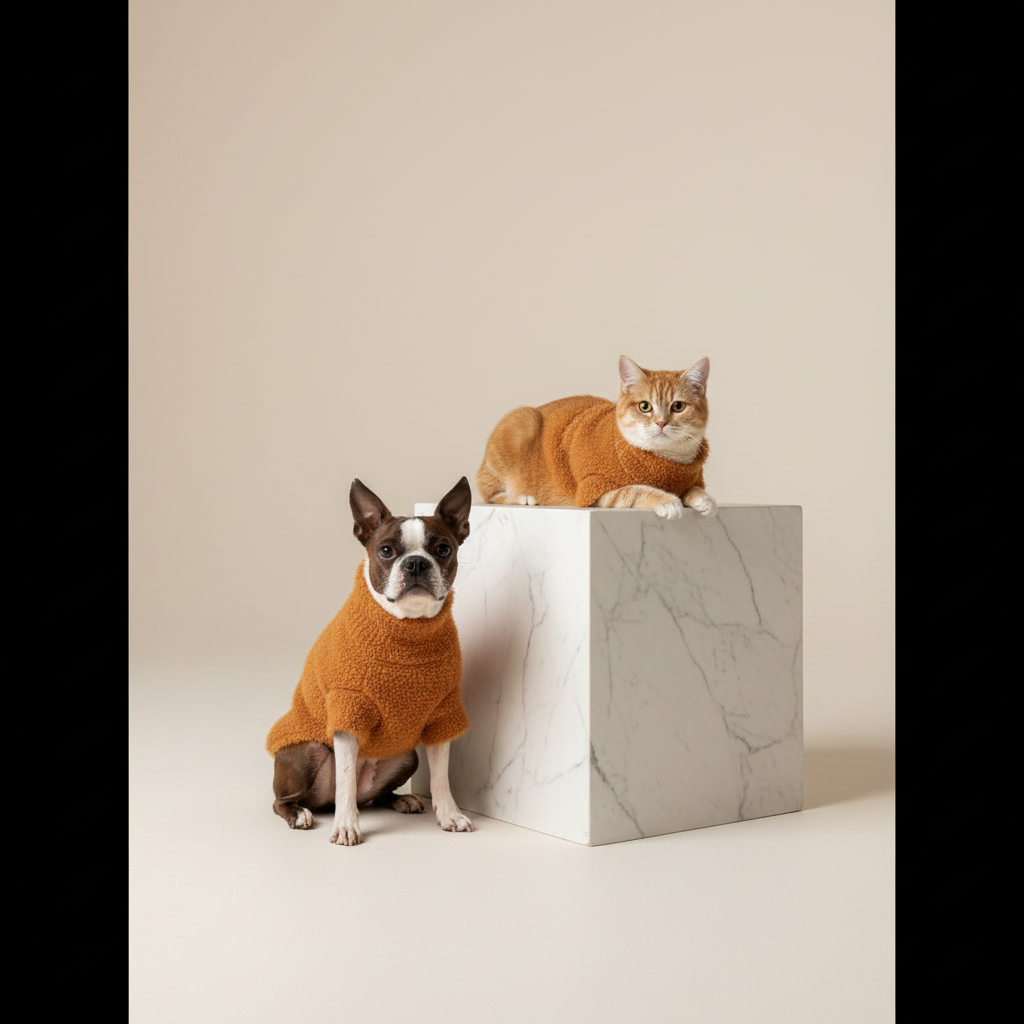 The Eskimo Sweater – Orange