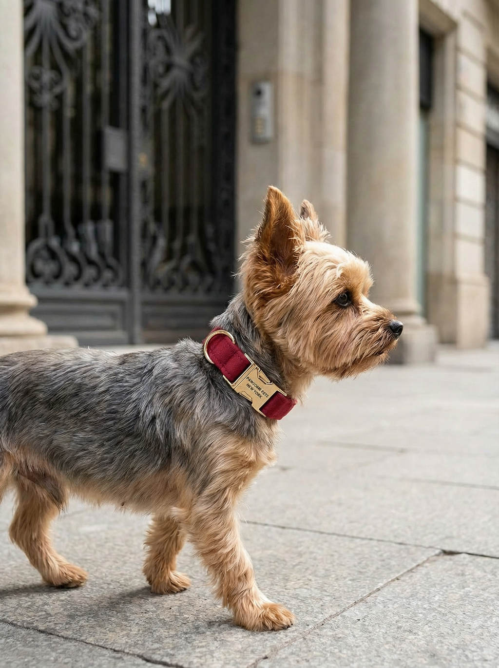 Dog & Cat Collar Deep Red