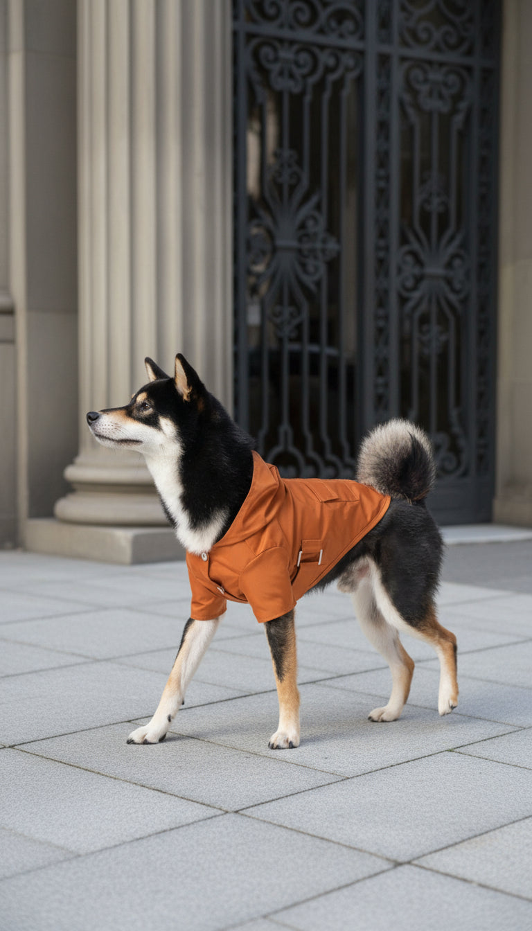 The Bowery Raincoat – Orange