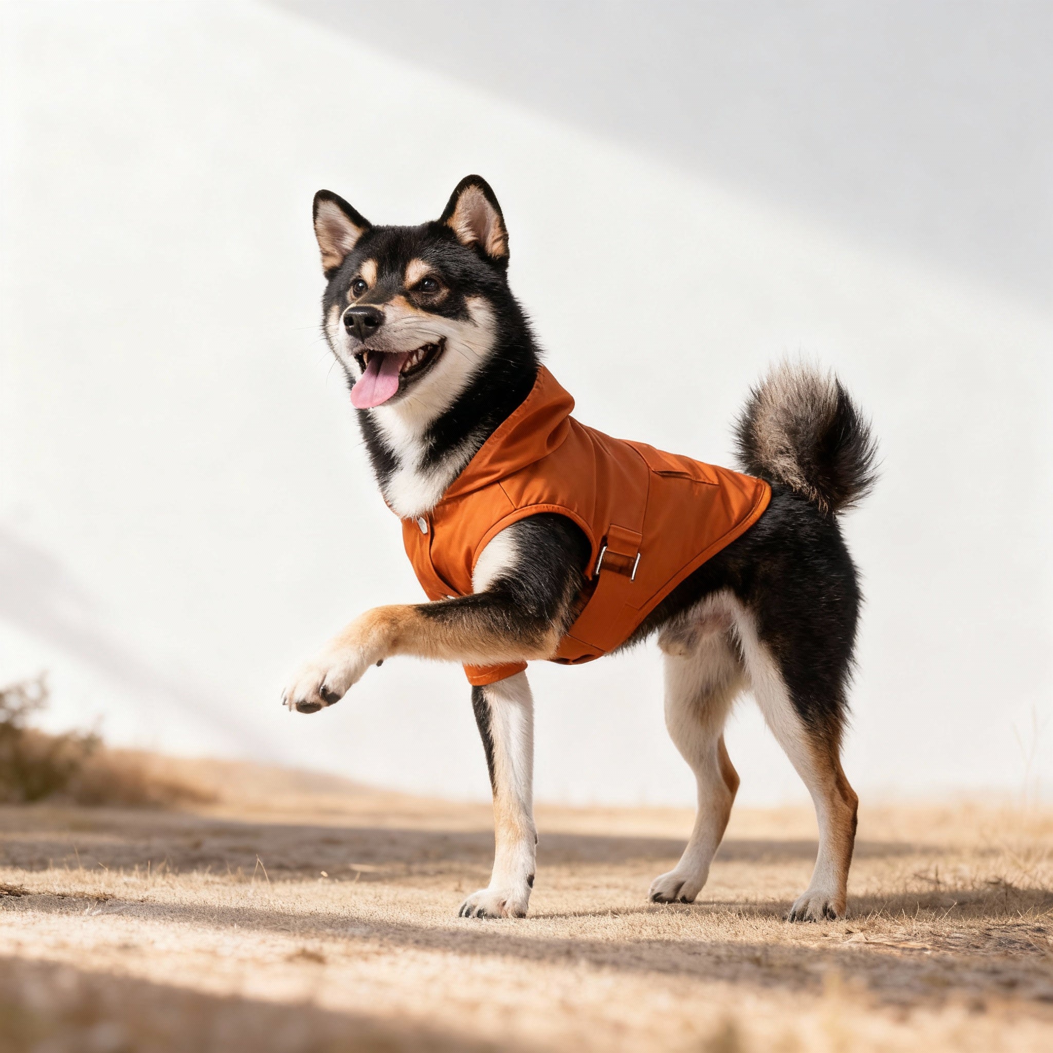 The Bowery Raincoat – Orange