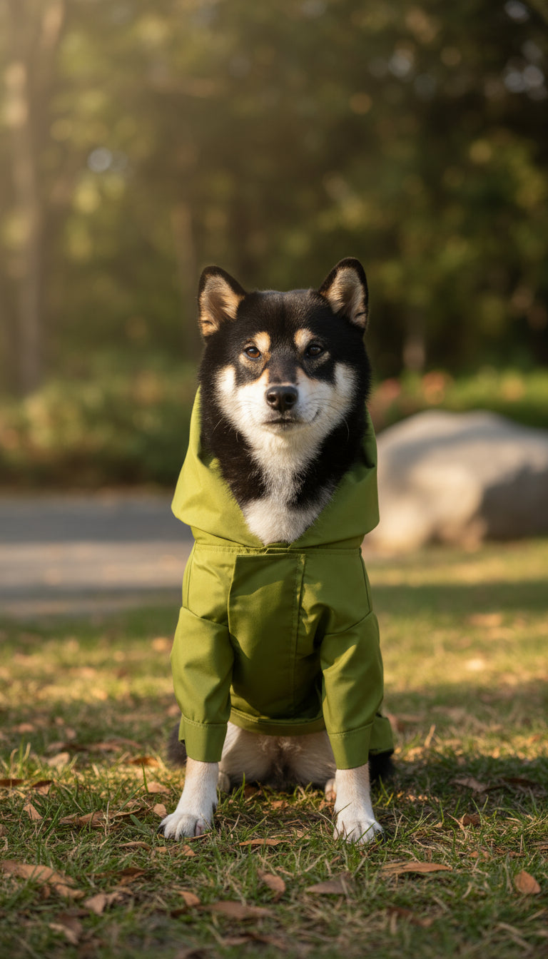 The Tribeca Raincoat – Olive