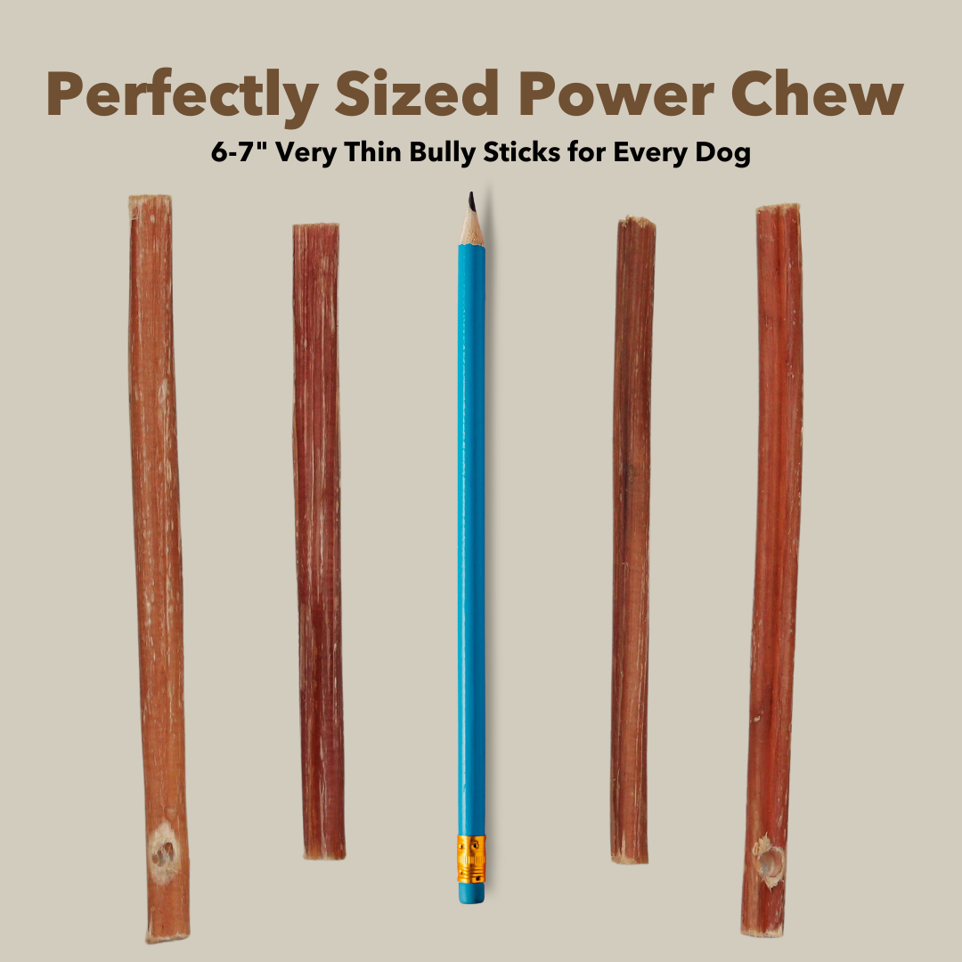 Very Thin Bulk Bully Sticks