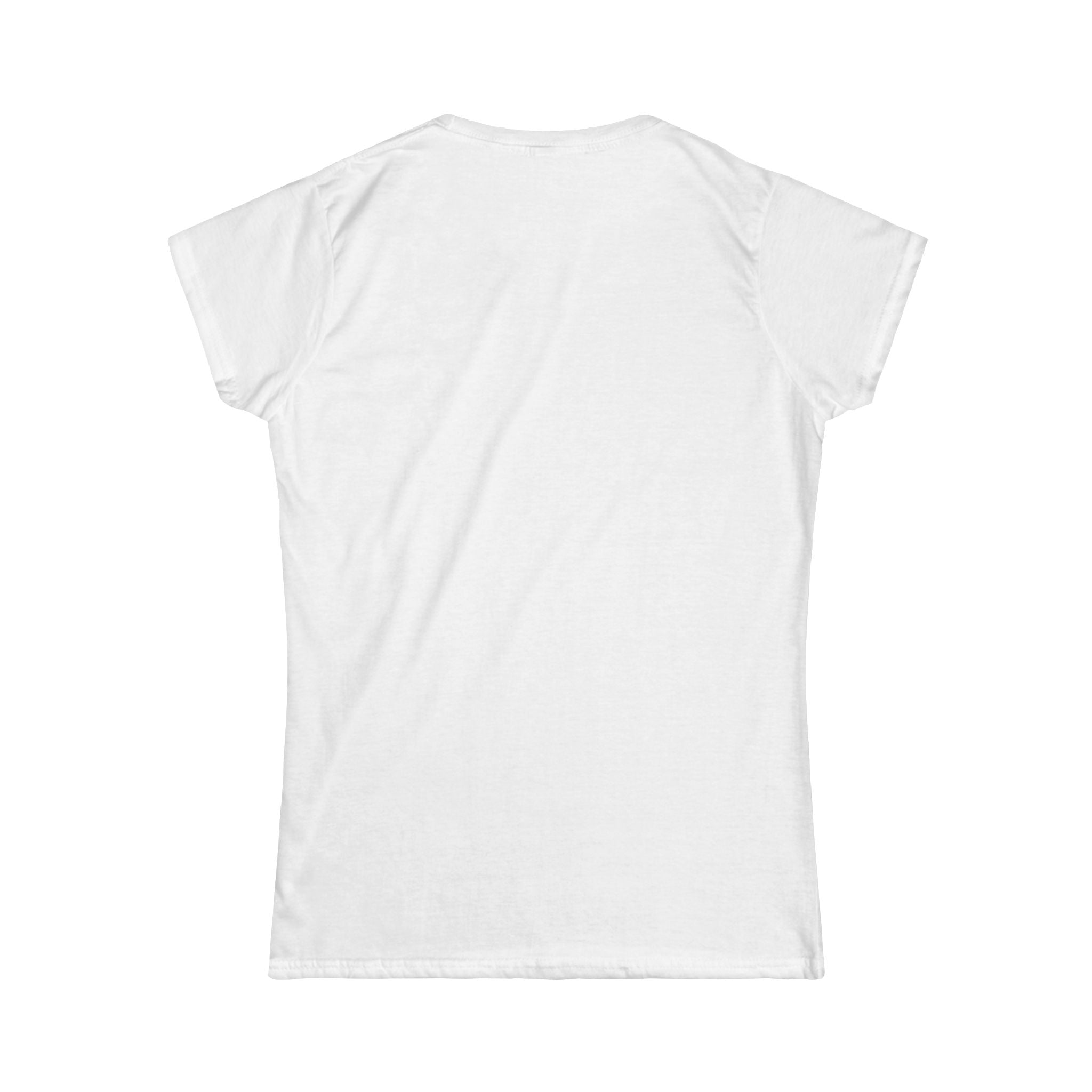Women’s Tee — Minimalist 'SML' Monogram Chest Logo CAT MOM