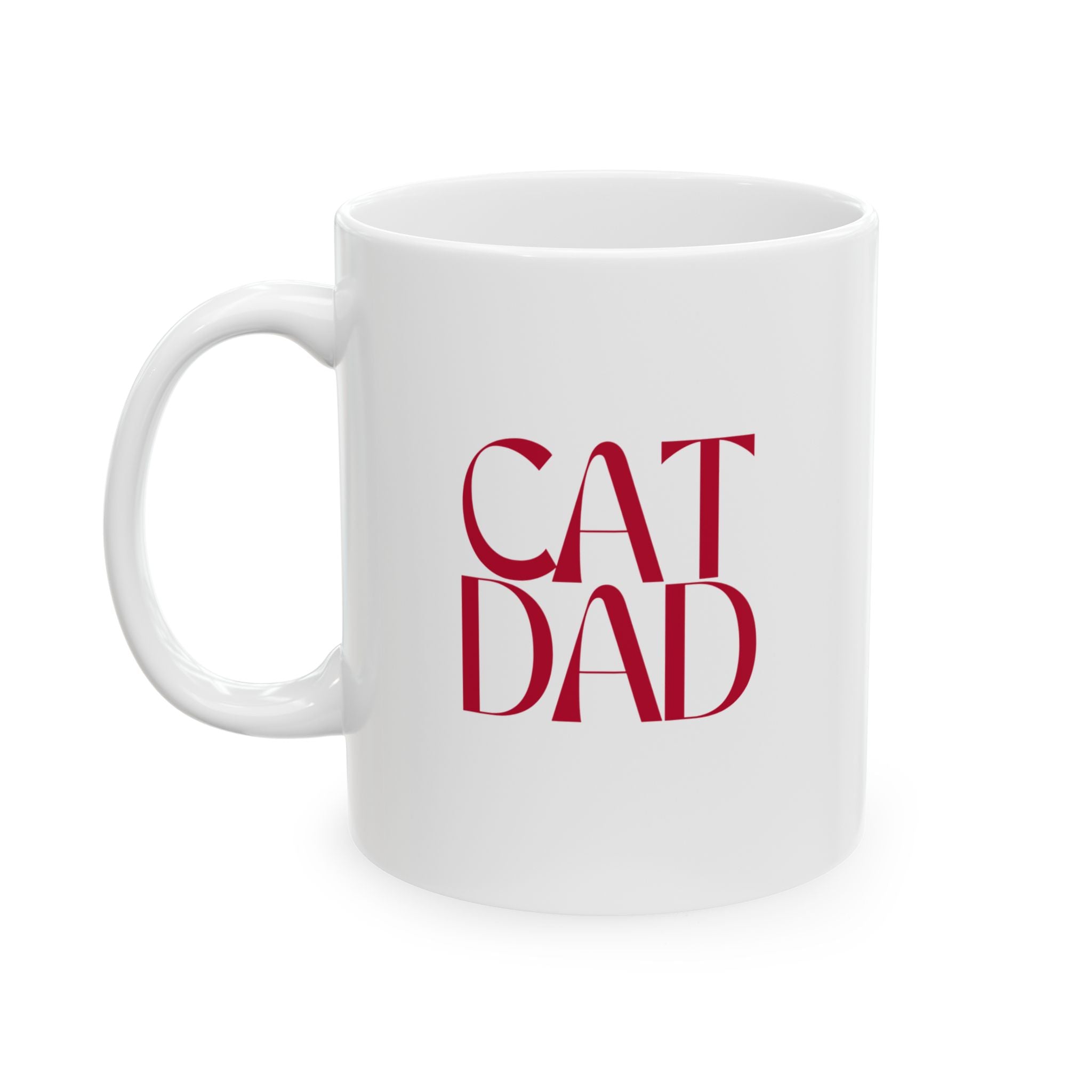 CAT DAD Ceramic Cup