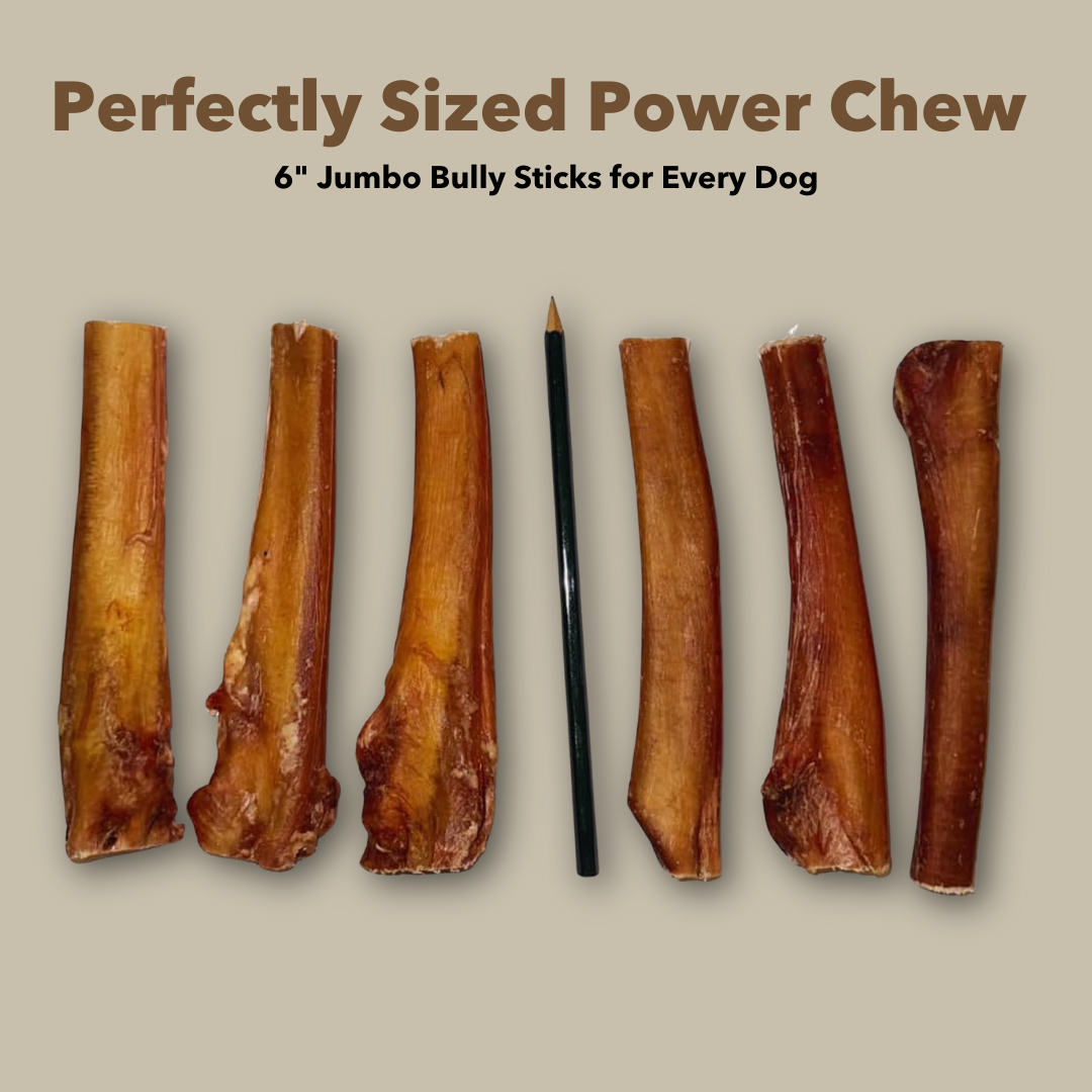 6" Jumbo Bulk Bully Sticks