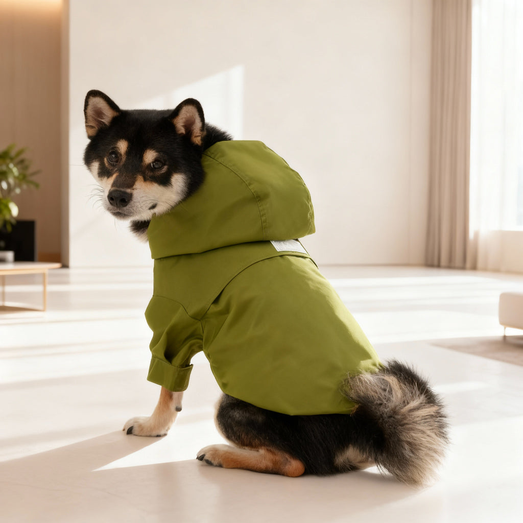 The Tribeca Raincoat – Olive