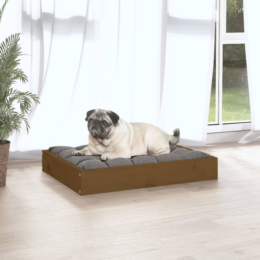 vidaXL Dog Bed Dog Sofa Bed Pet Couch Seat with Wooden Frame Solid Wood Pine-2