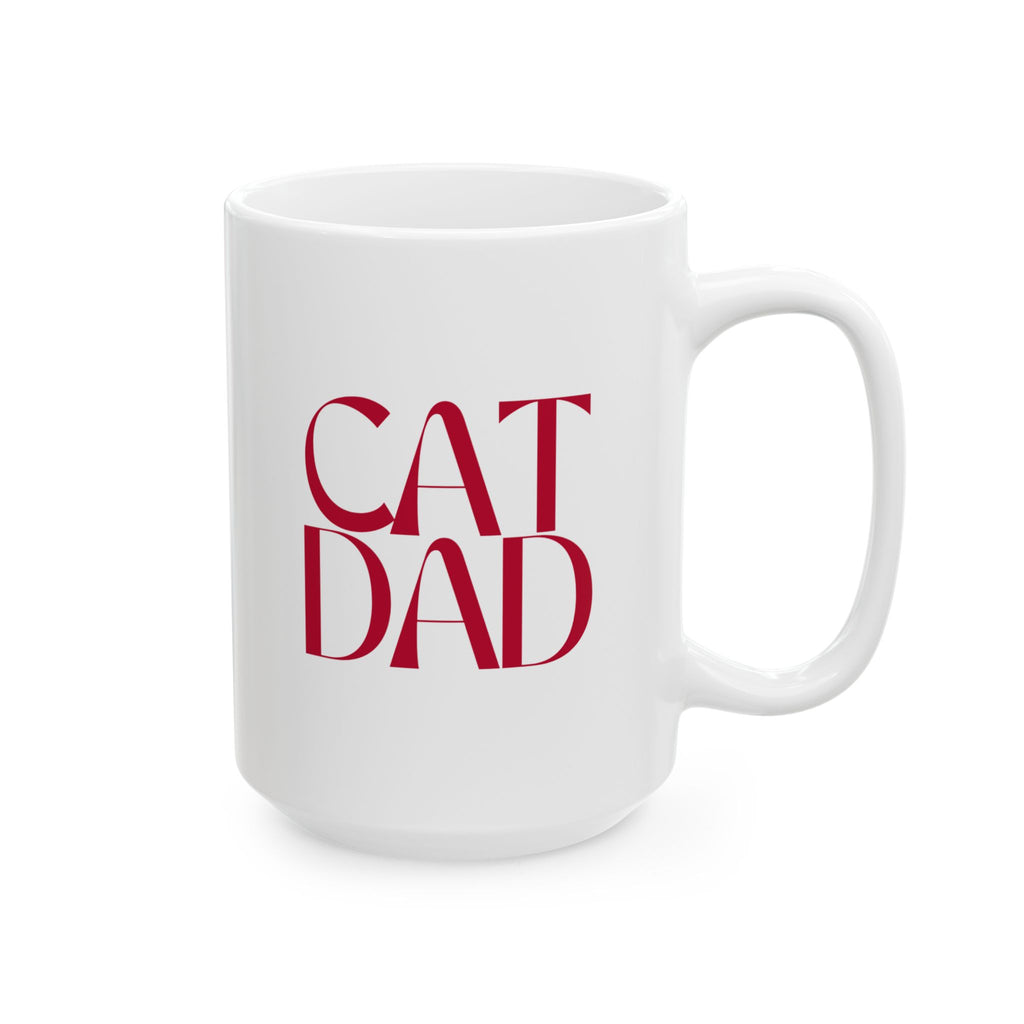 CAT DAD Ceramic Cup
