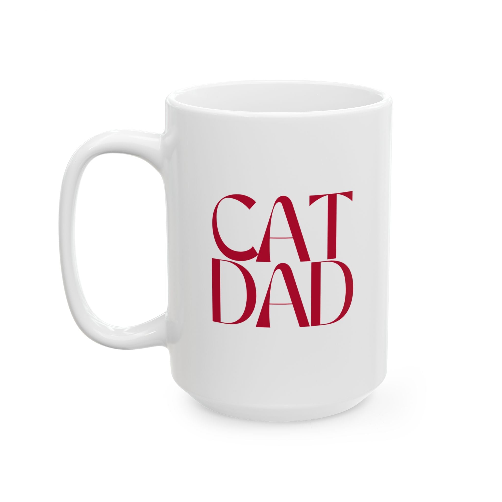 CAT DAD Ceramic Cup