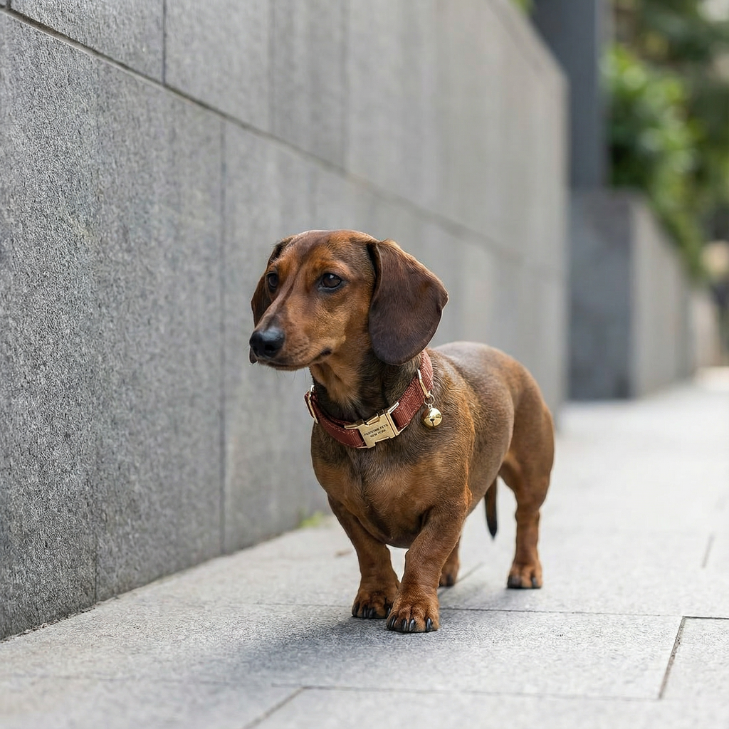 Small Dog & Cat Collar – Auburn
