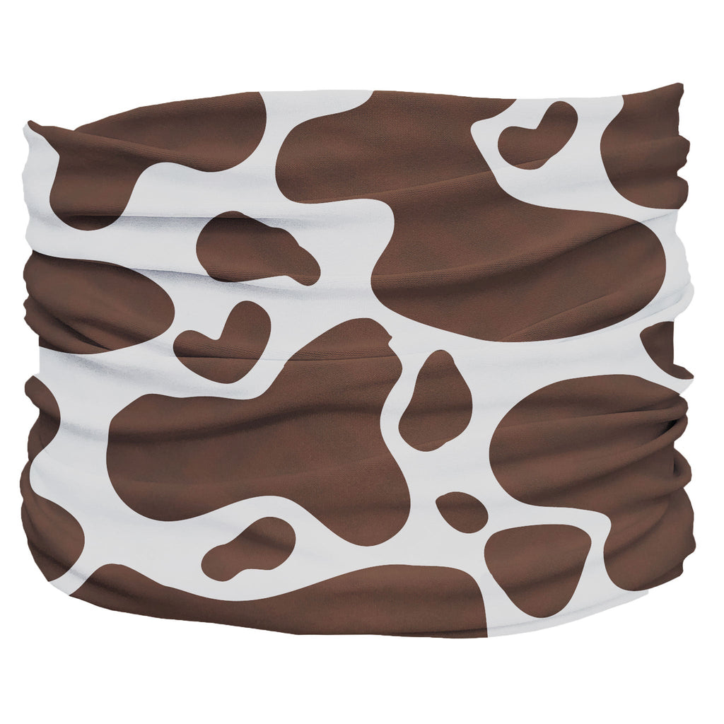 Cowhide Brown Pup Scruff-1