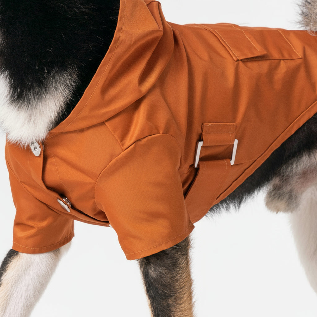 The Bowery Raincoat – Orange