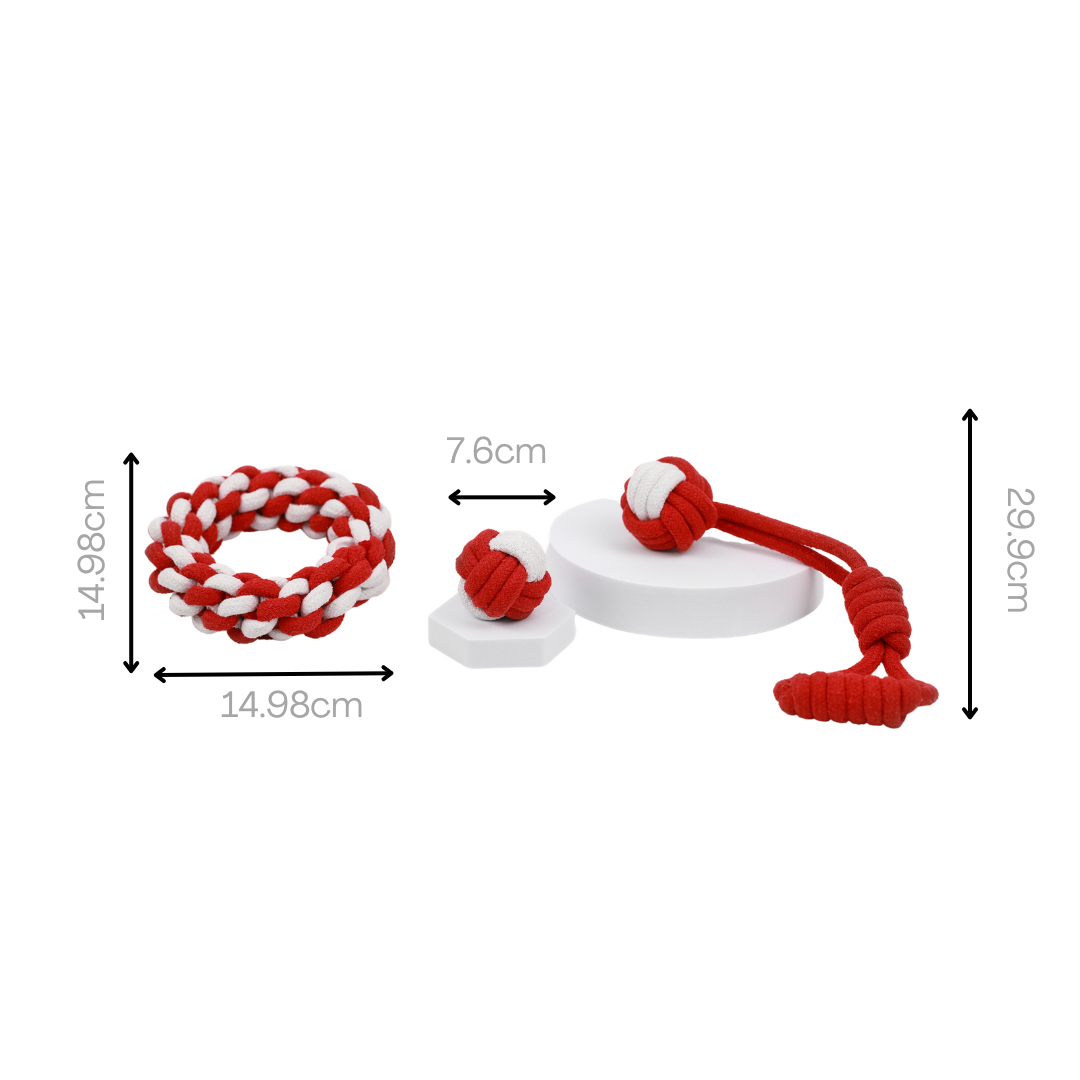 Christmas Monkey Fist Toy-2