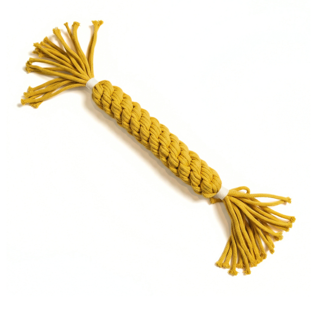 Jumbo Yellow Candy Rope Toy-0