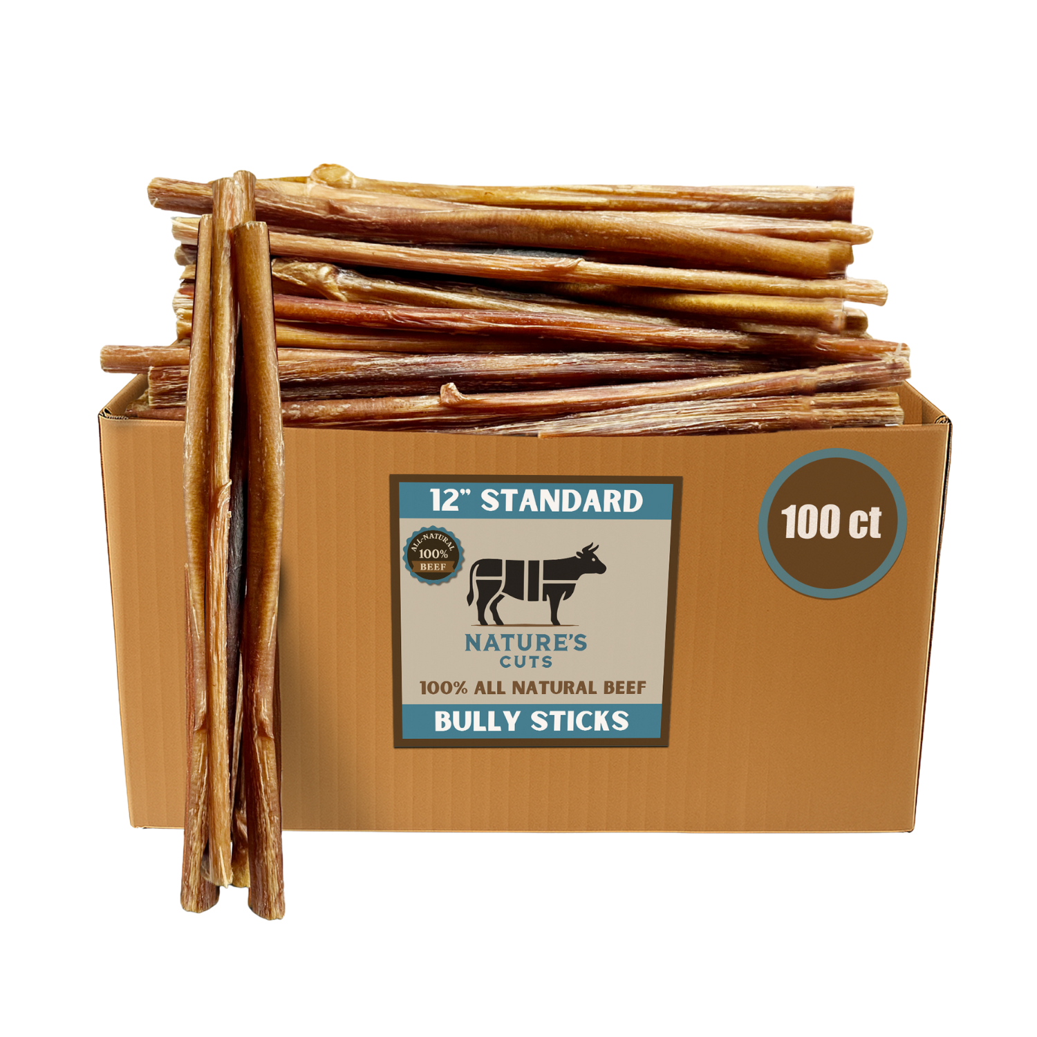 12" Standard Bulk Bully Sticks-5