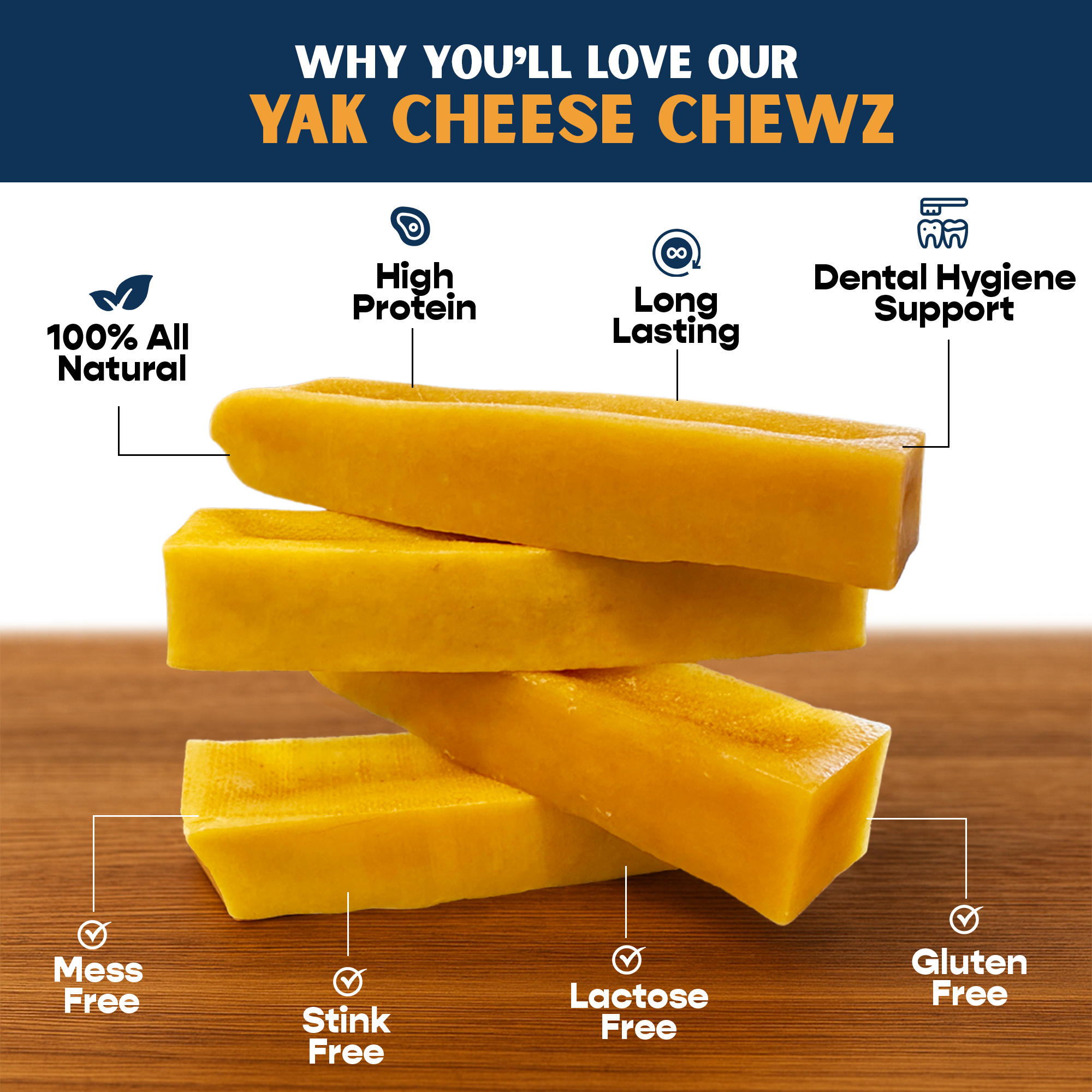 Small Yak Cheese w/ Tag-1