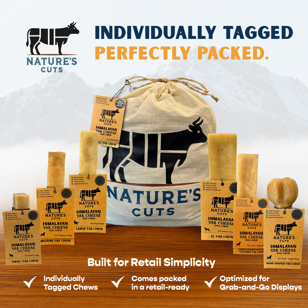 Large Pumpkin Flavored Yak Cheese w/ Tag-2