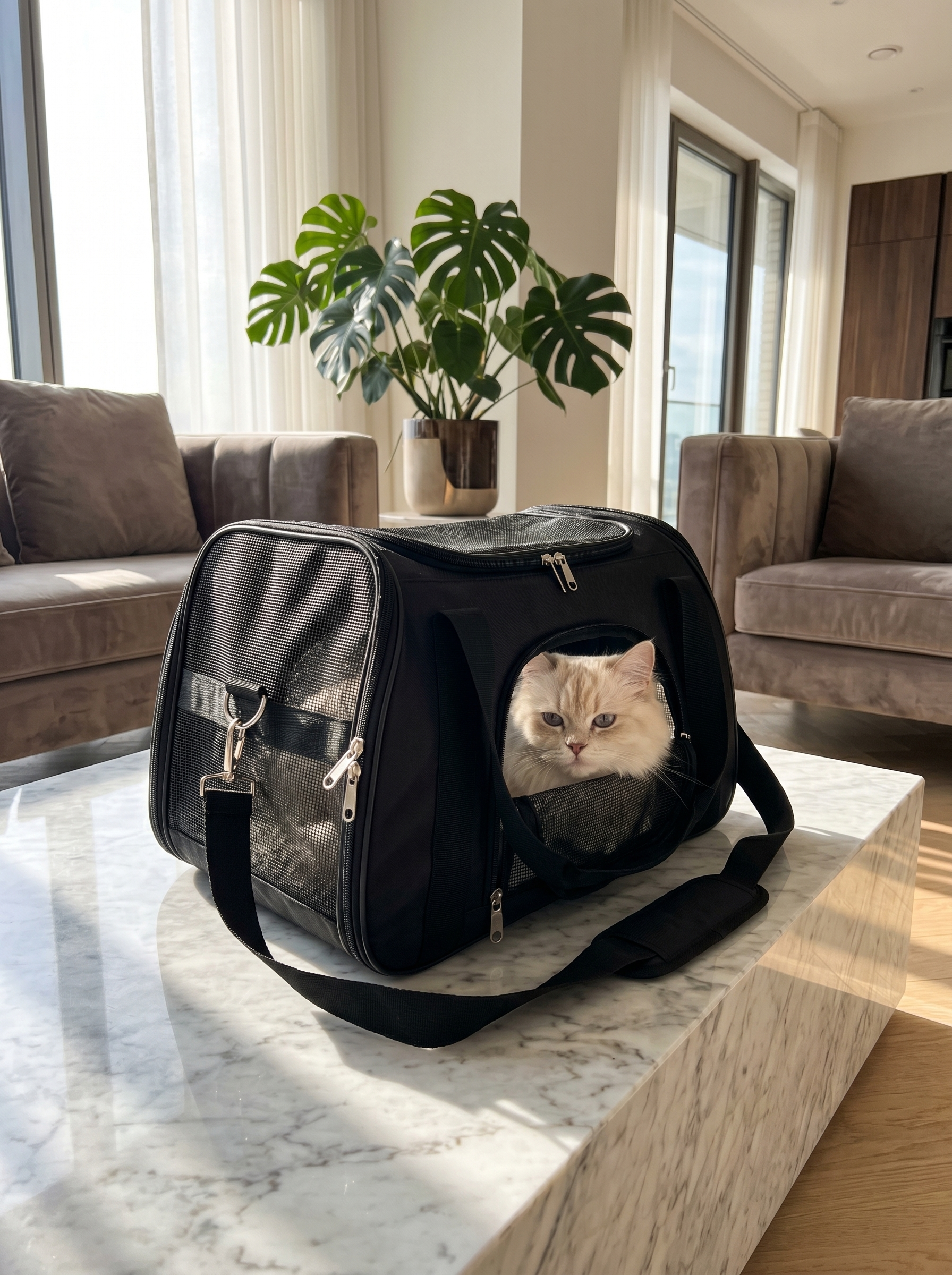 Pet carrier handbag