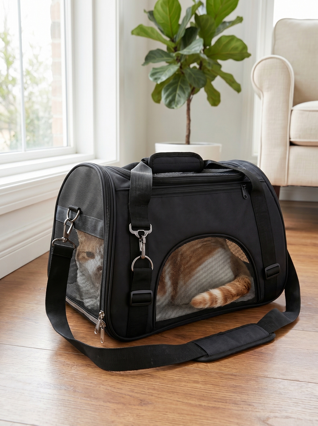 Pet carrier handbag