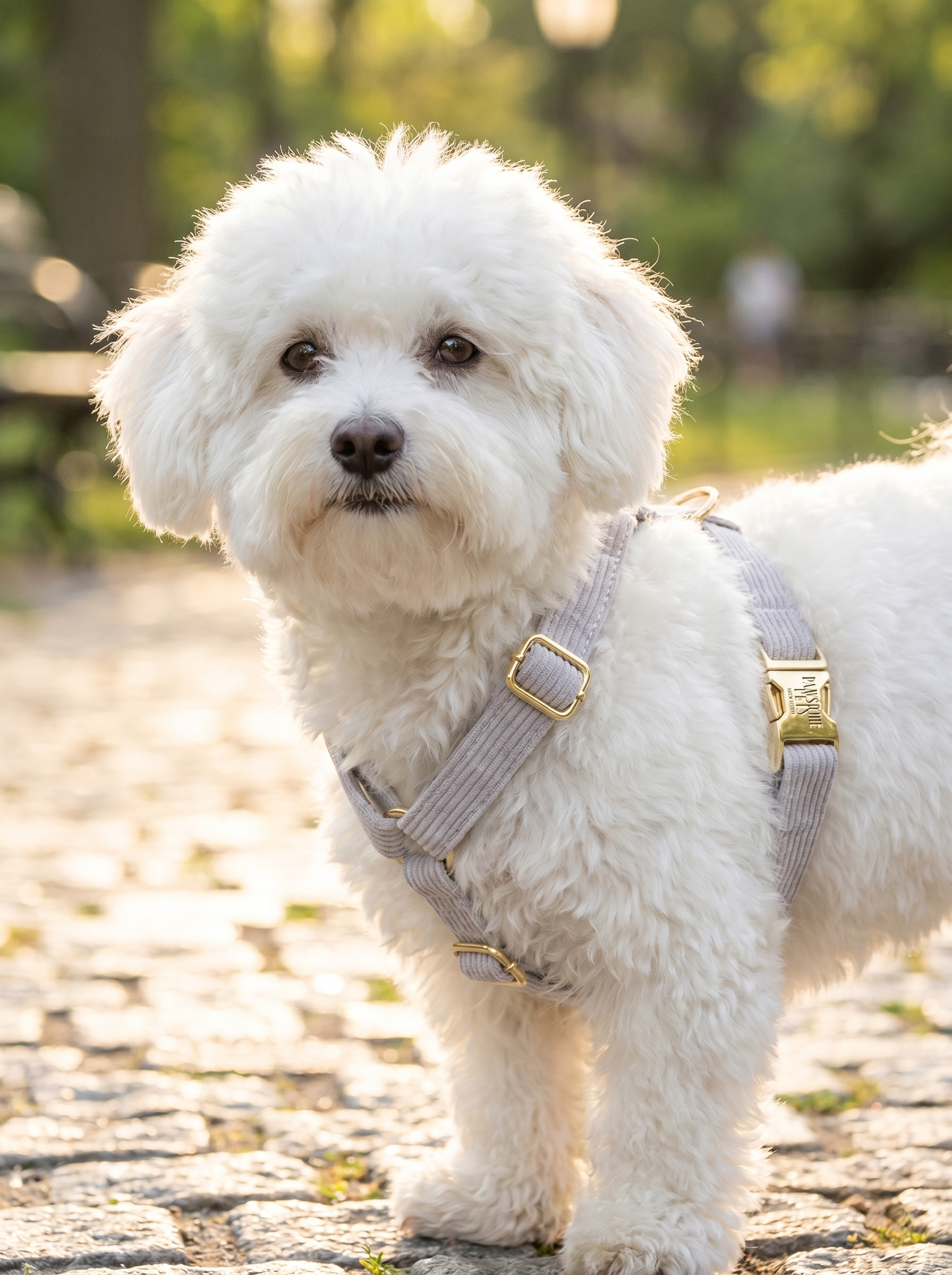 Step In Harness - Light Grey