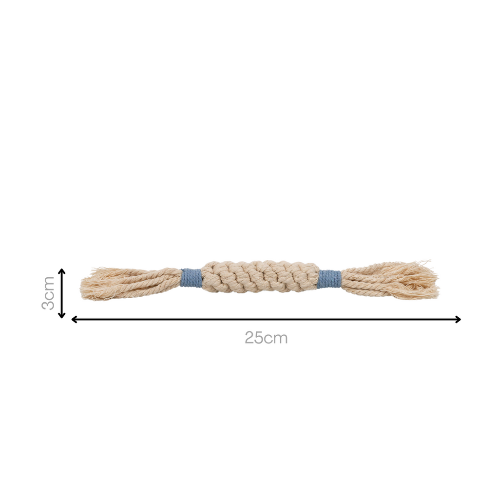 Rainbow Candy Macrame Rope Pet Toy-4