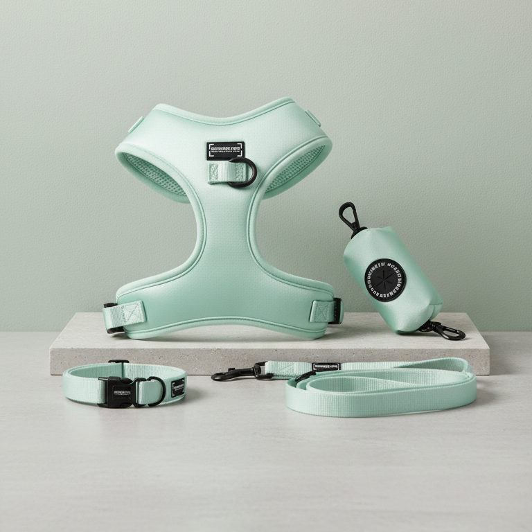 The Signature Walking Set – Mint Green (5-Piece Bundle)