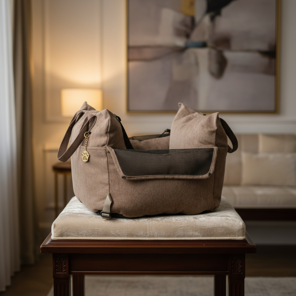 The Puff Guard Car Seat – Camel