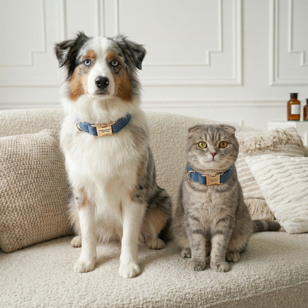 Collar – Muted Blue