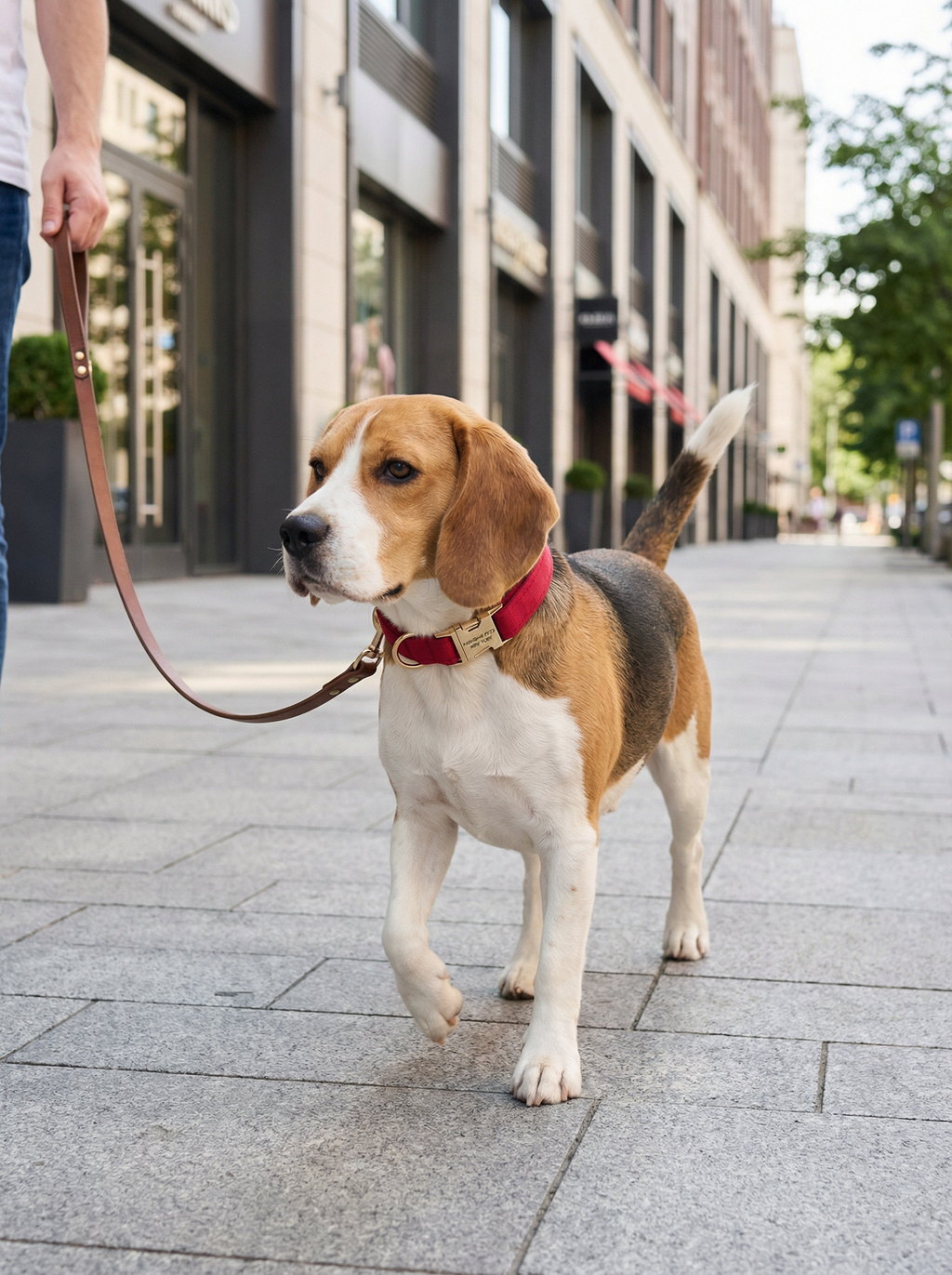 Dog & Cat Collar Deep Red