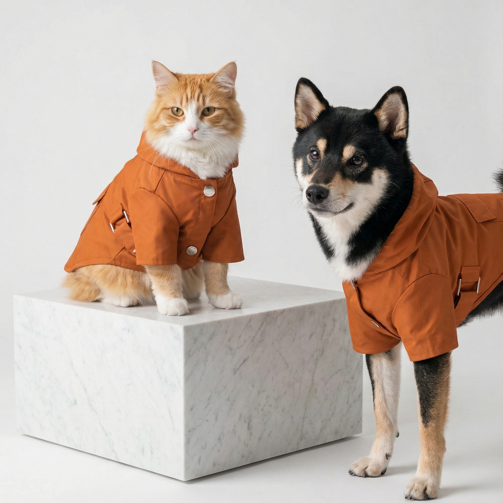 The Bowery Raincoat – Orange