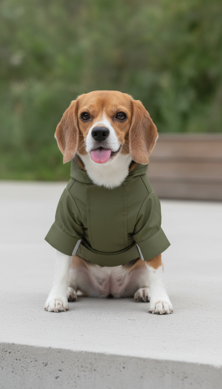 The Tribeca Raincoat – Olive