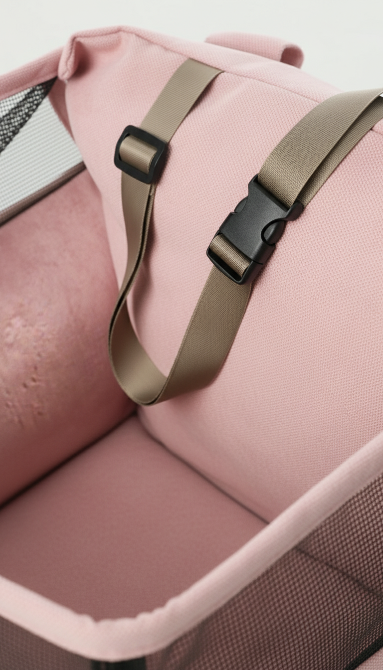 The Puff Guard Car Seat – Pink