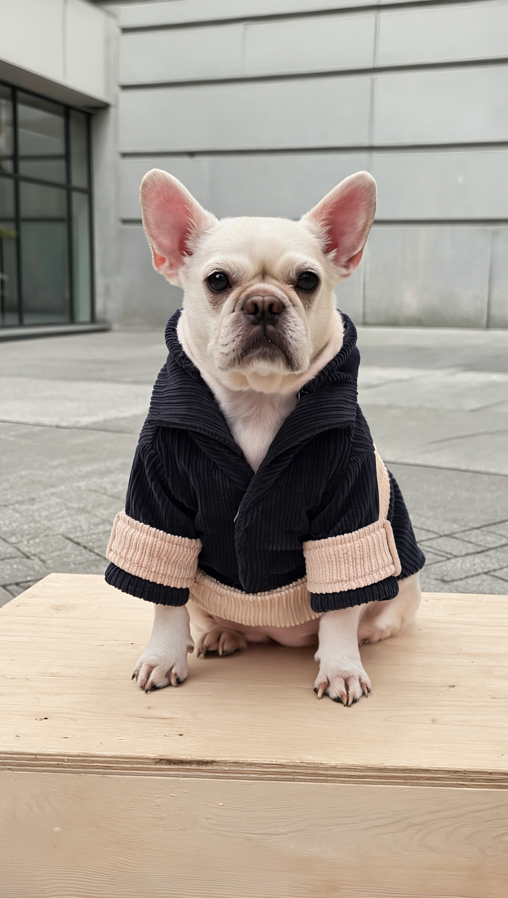 The Rope Shirt – Blue & Beige