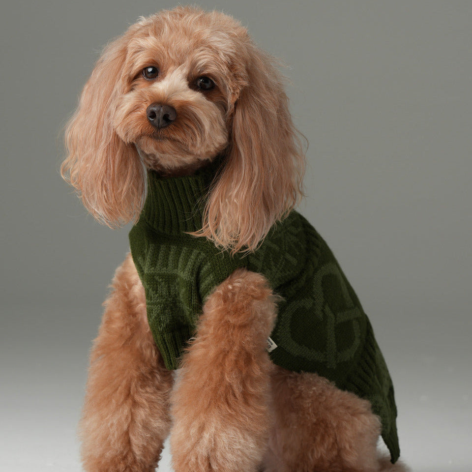 The Pretzel Sweater – Olive Green