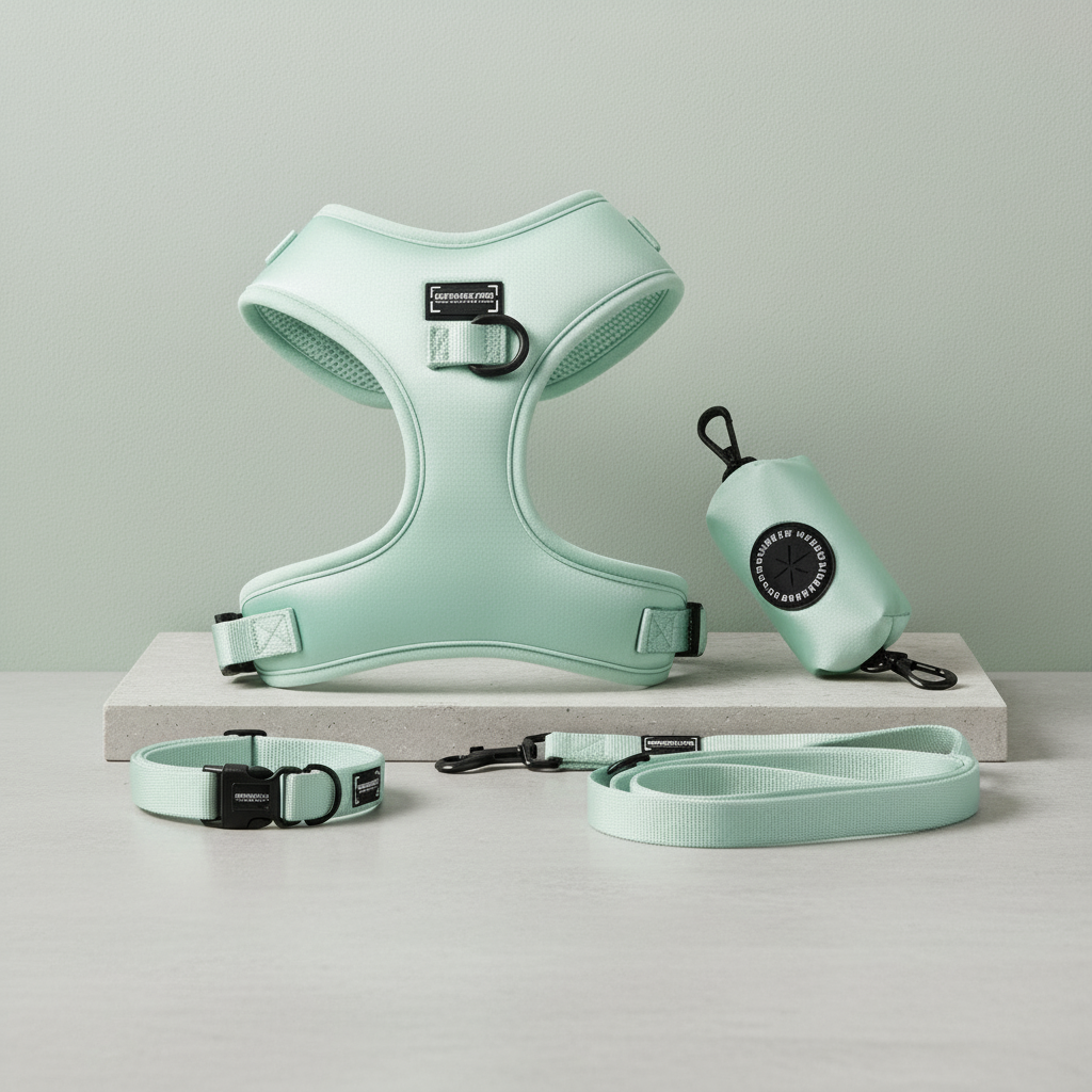 The Signature Walking Set – Mint Green (5-Piece Bundle)