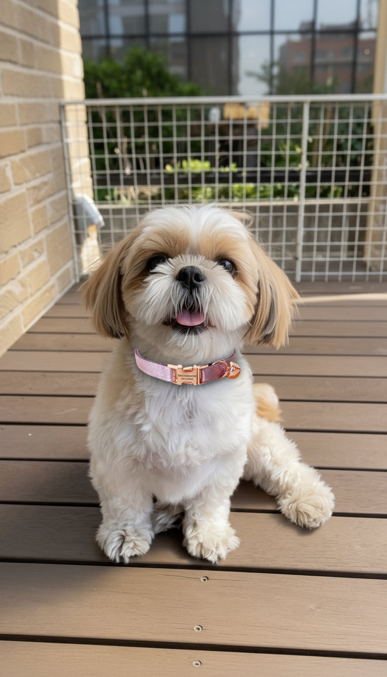 The Petite Collar – Silver Purple