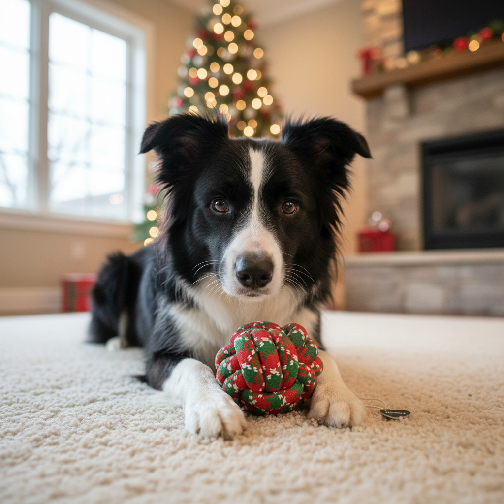 Christmas Jumbo Rope Ball-2