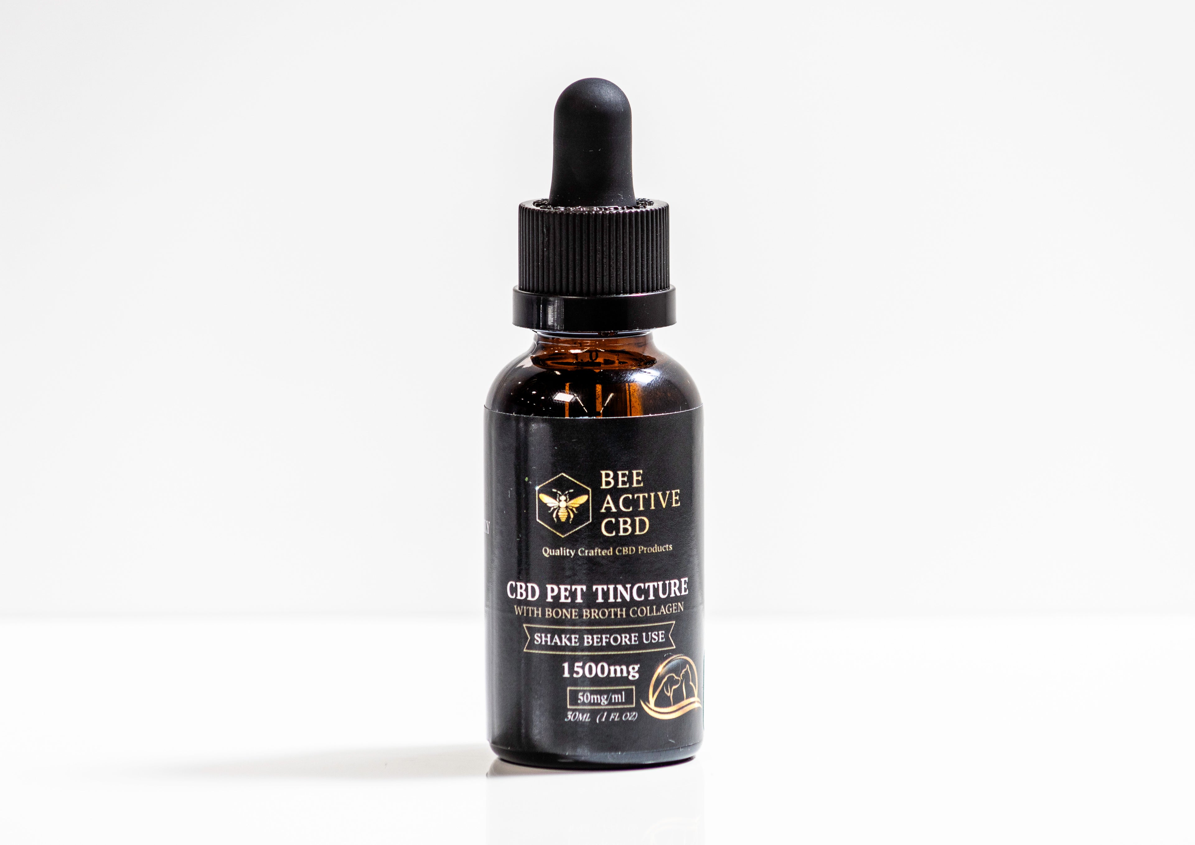 Bee Active CBD Pet Tincture – Bone Broth Flavor-3