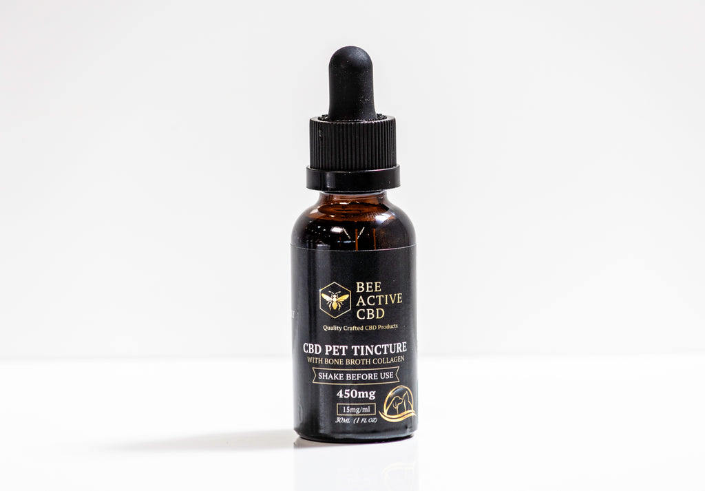 Bee Active CBD Pet Tincture – Bone Broth Flavor-1