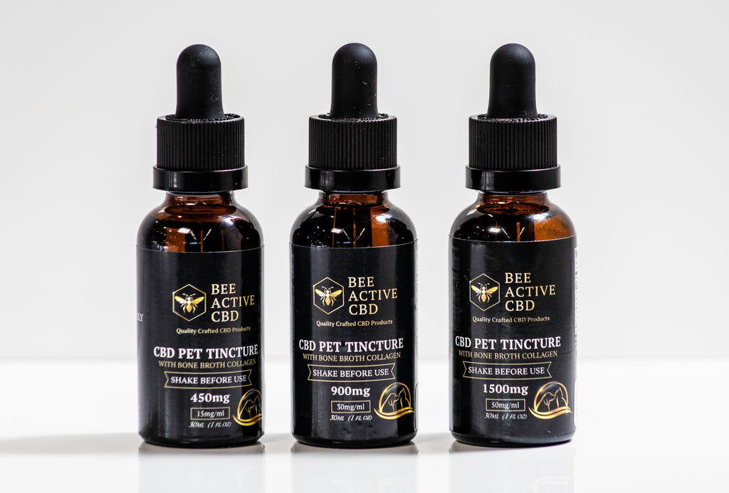 Bee Active CBD Pet Tincture – Bone Broth Flavor