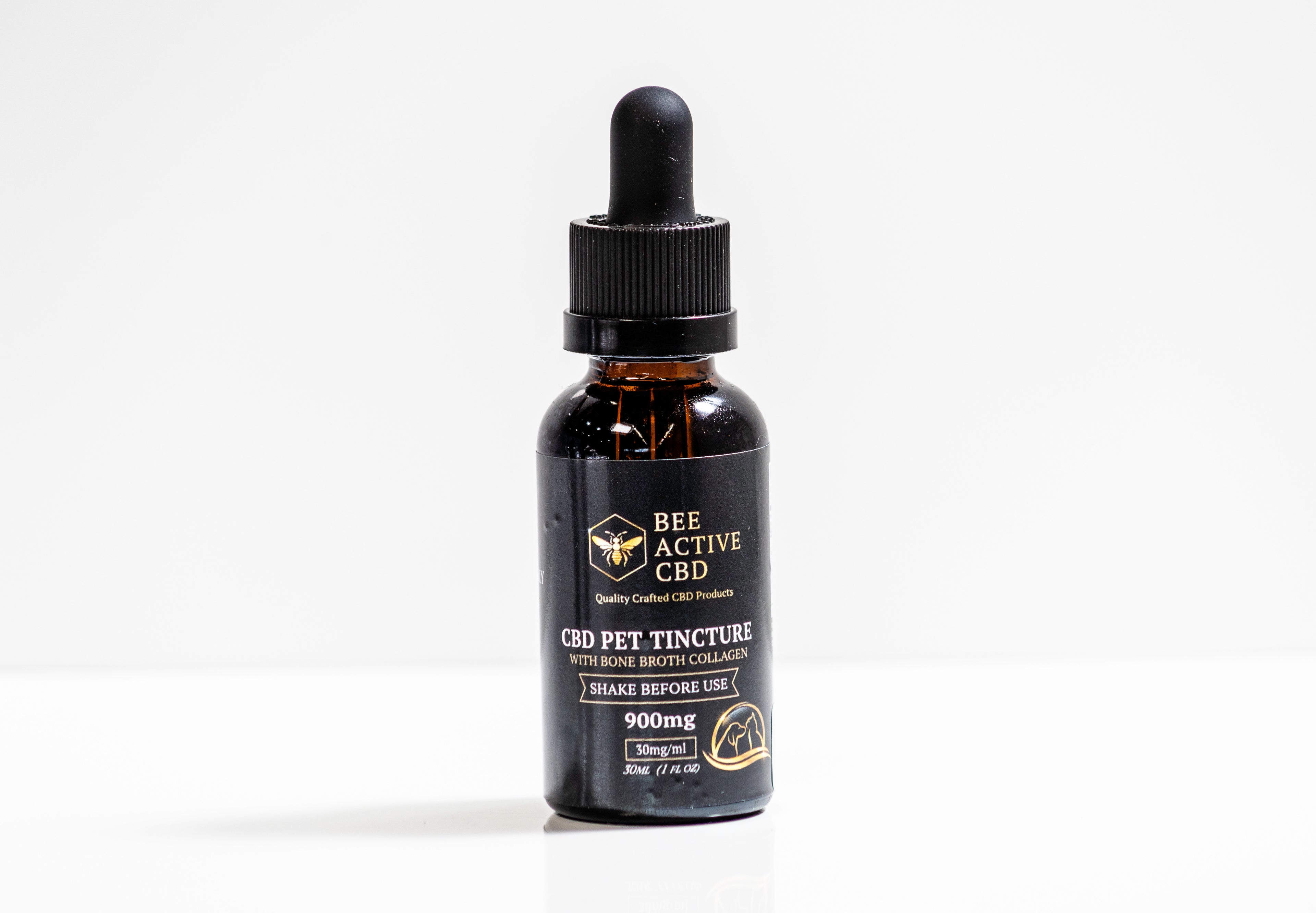Bee Active CBD Pet Tincture – Bone Broth Flavor-2